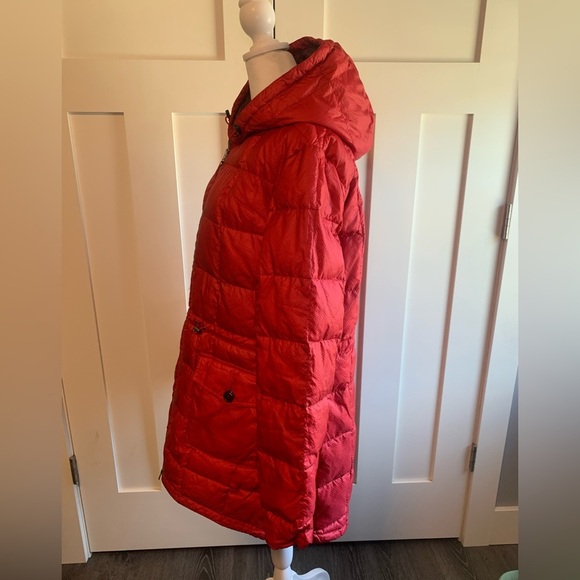 Vintage Eddie Bauer Red Goose down Coat size large - Picture 4 of 12